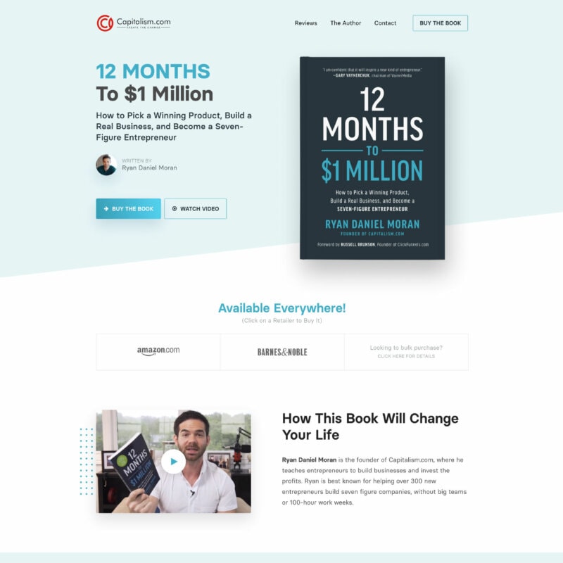 12 Months to $1 Million Book