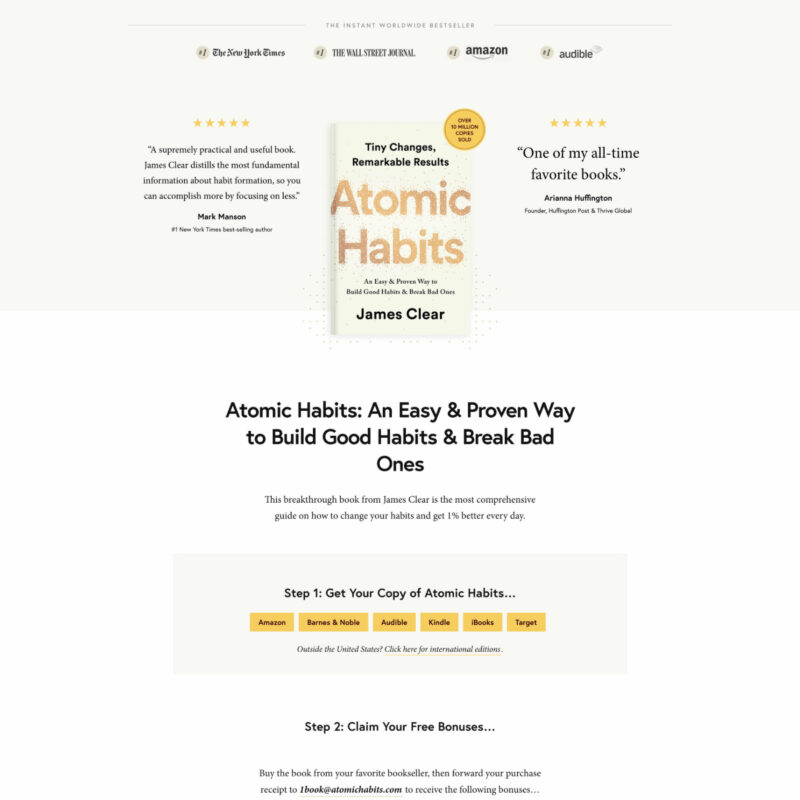 Atomic Habits