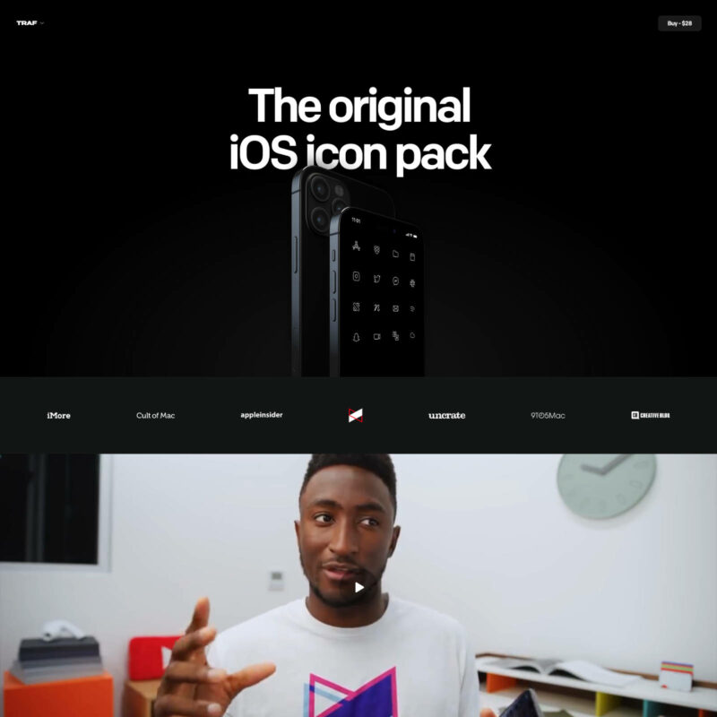 iOS icon pack by traf