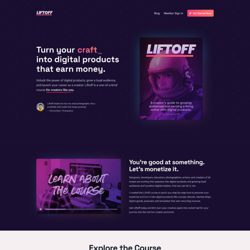 Liftoff Creator Course
