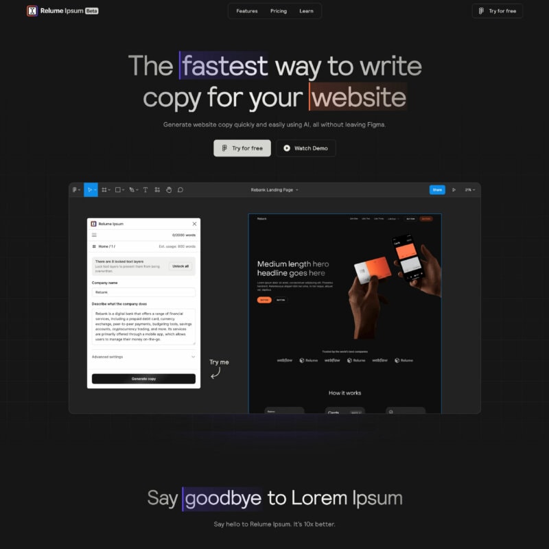 Relume Ipsum